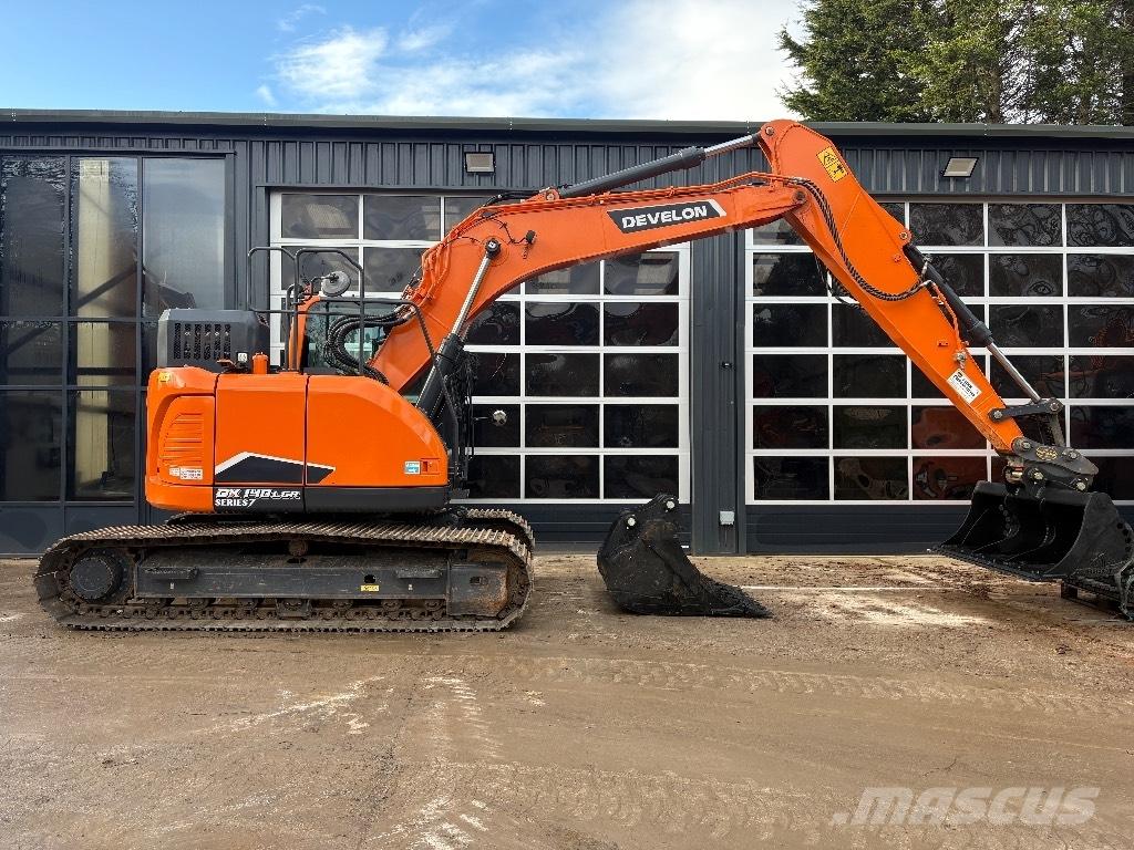 Develon DX 140 LCR-7 Kāpurķēžu ekskavatori