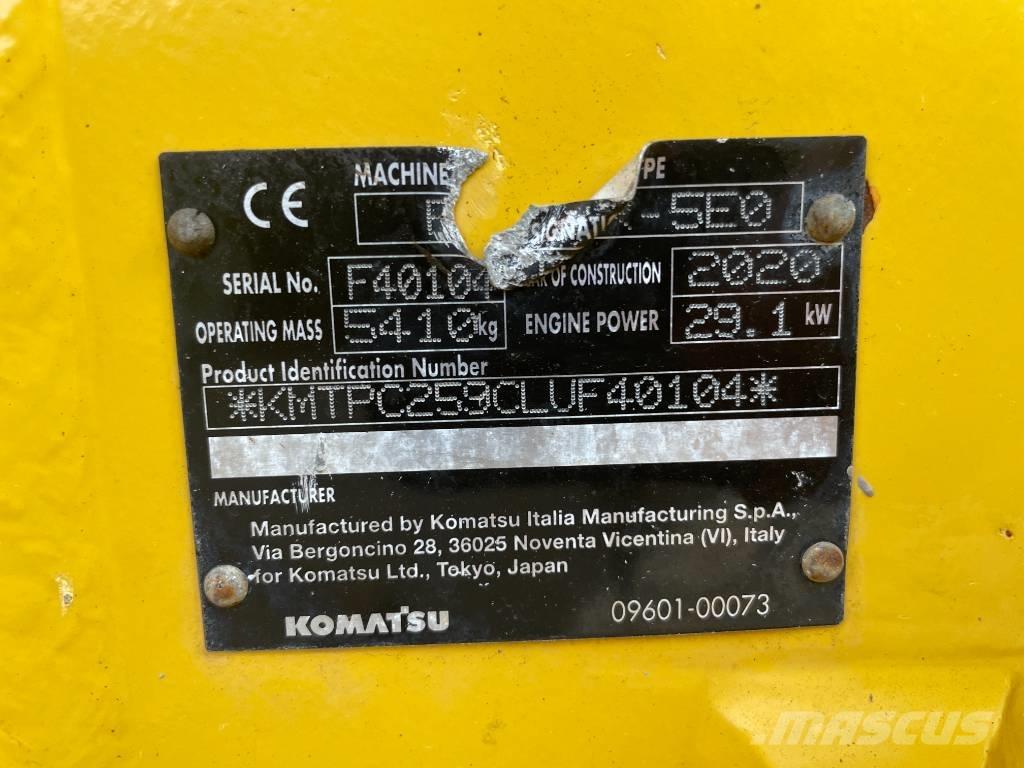 Komatsu PC 55 MR-5E0 Mini ekskavatori < 7 t