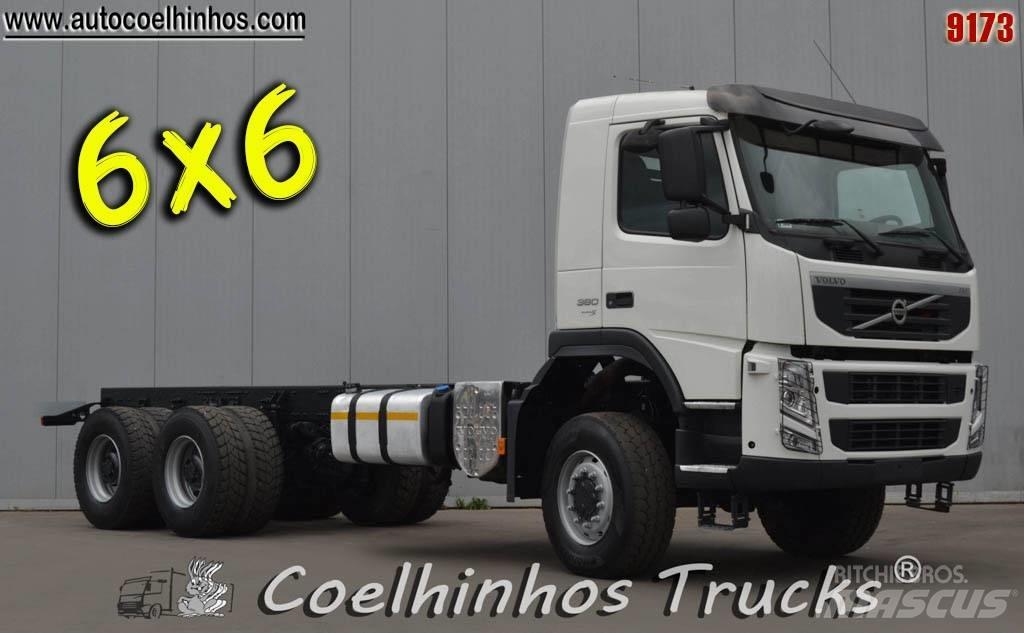 Volvo FM380  6x6 Šasija ar kabīni