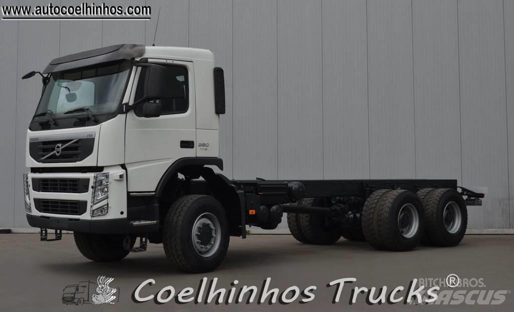 Volvo FM380  6x6 Šasija ar kabīni