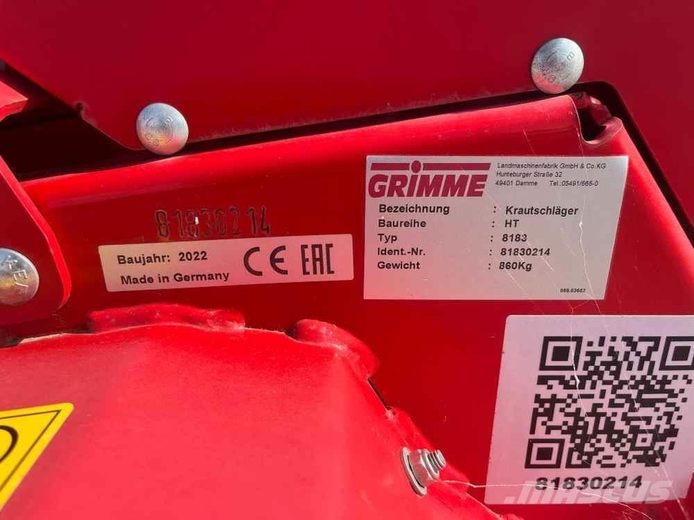 Grimme HT 200 Kartupeļu novākšanas kombaini