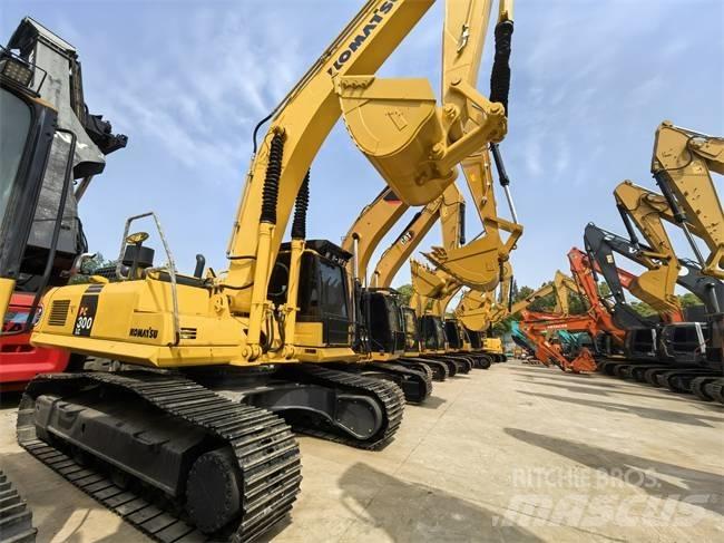 Komatsu PC 300-8 Kāpurķēžu ekskavatori