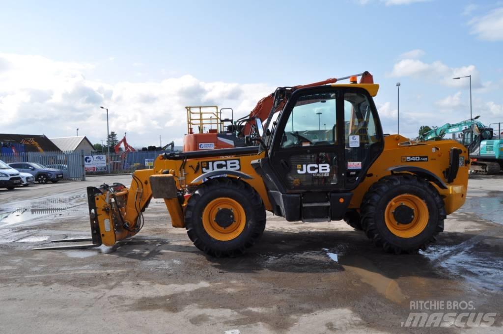JCB 540-140 Teleskopiskie manipulatori
