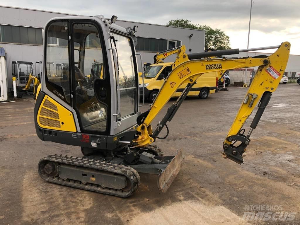 Wacker Neuson ET 18 Kāpurķēžu ekskavatori