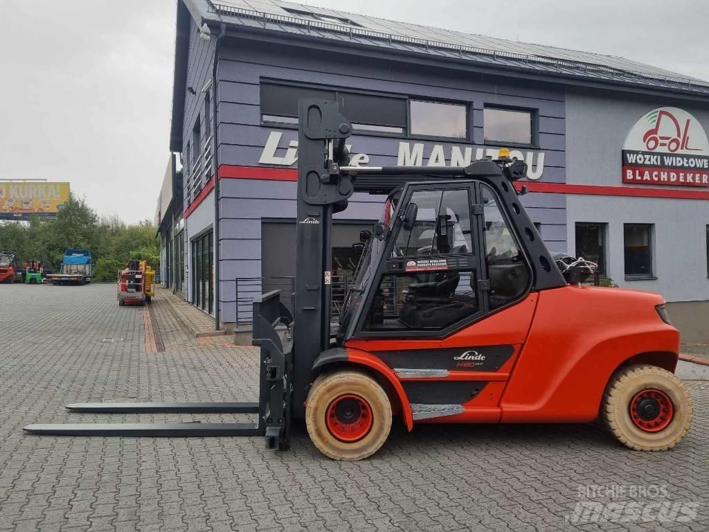 Linde H80T-03/1100 LPG tehnika