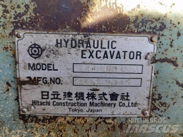 Hitachi EX400HLC-3 Kāpurķēžu ekskavatori