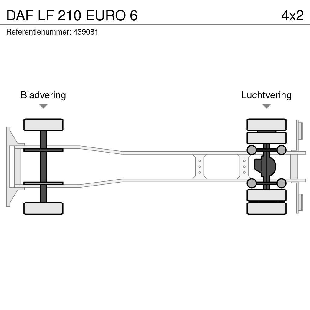 DAF LF 210 EURO 6 Furgons