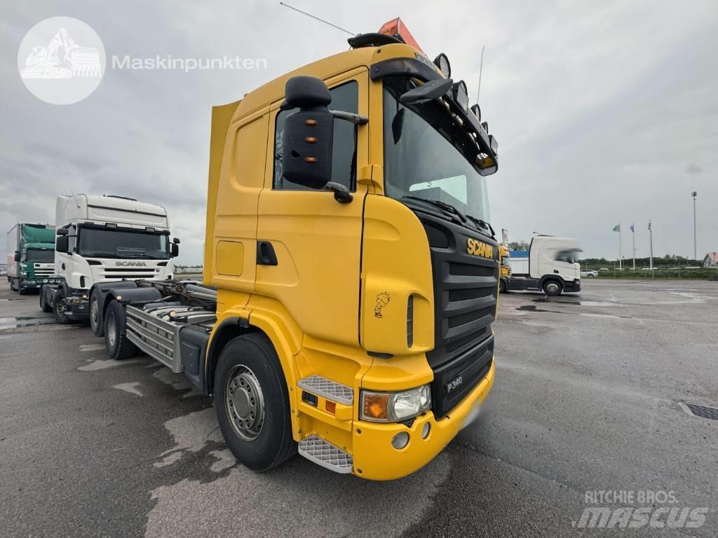 Scania R 420 LB Treileri ar āķi