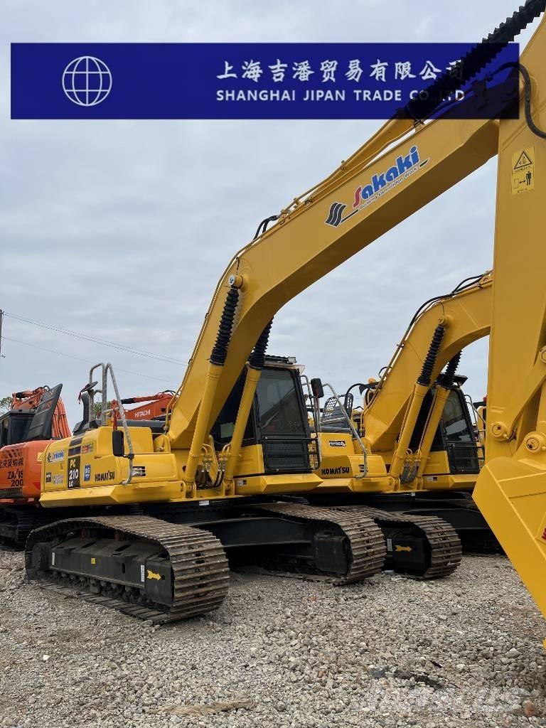 Komatsu PC 210 Kāpurķēžu ekskavatori