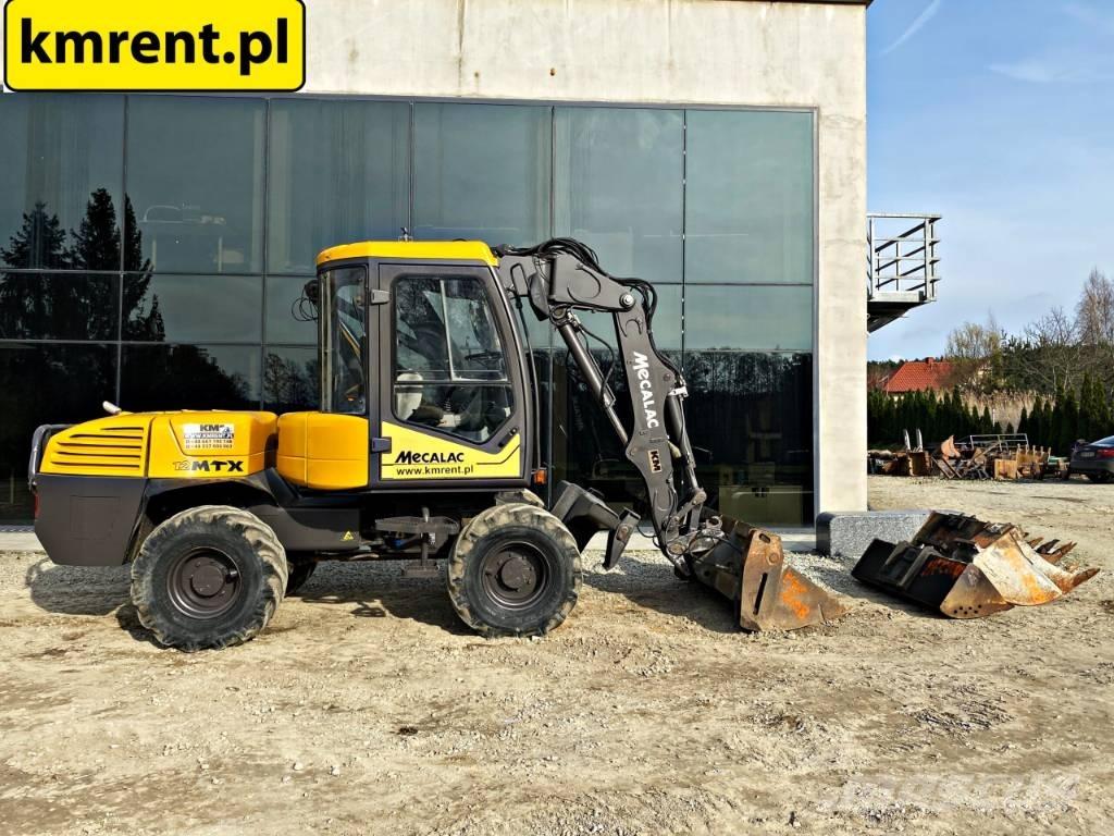 Mecalac 12 MTX Ekskavatori-iekrāvēji
