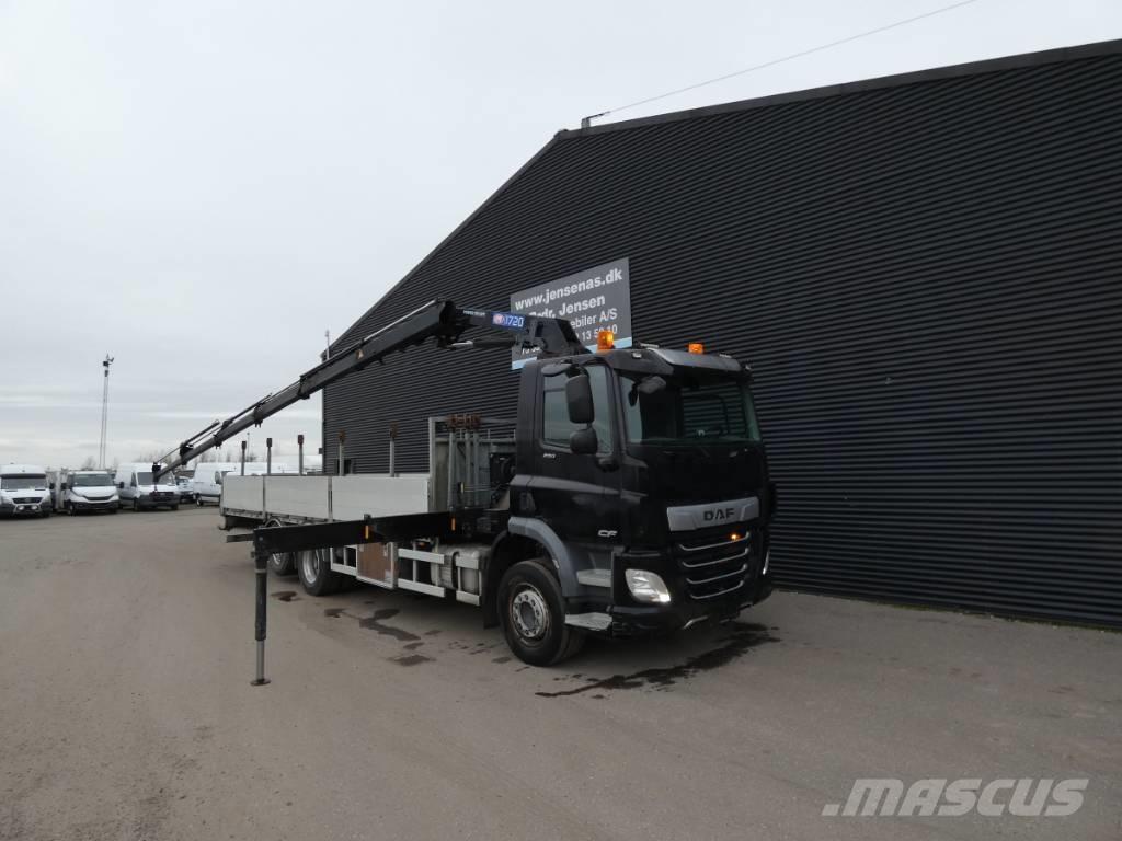 DAF CF 290 Smagās mašīnas ar celtni