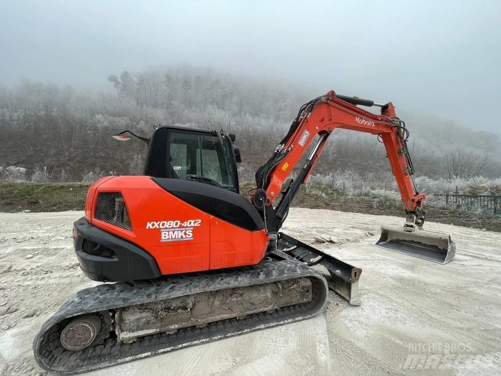 Kubota KX 080-4a2 Vidēja lieluma ekskavatori 7 t - 12 t