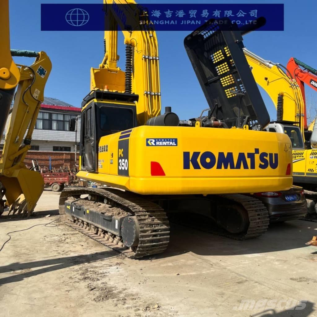 Komatsu PC 350 Kāpurķēžu ekskavatori
