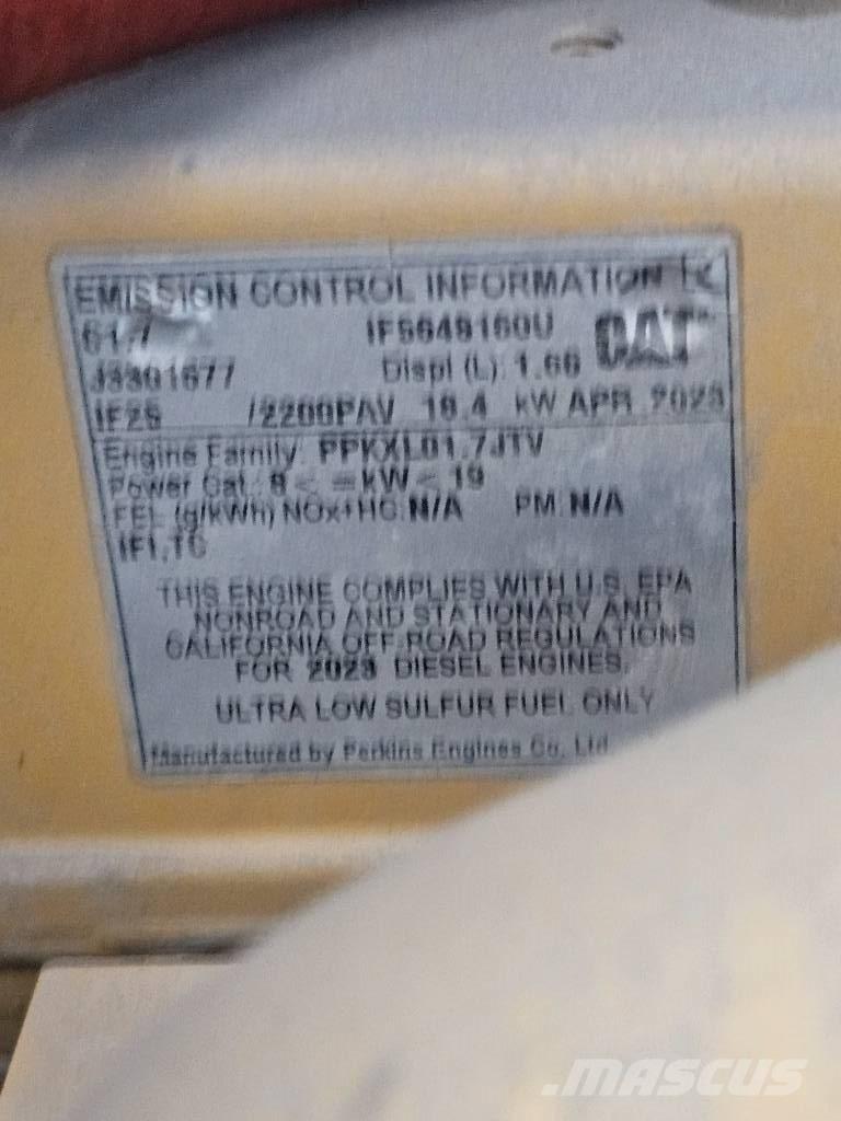 CAT CB 2.7 GC Augsnes blīvētāji