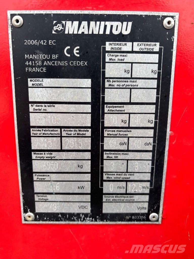 Manitou 170 AETJL Strēles pacēlāji