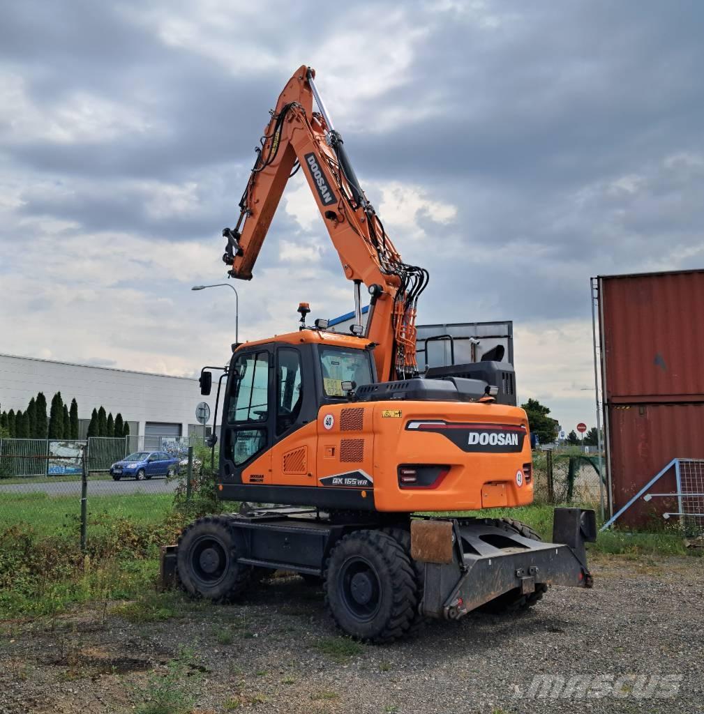 Doosan DX165WR-7 Ekskavatori uz riteņiem