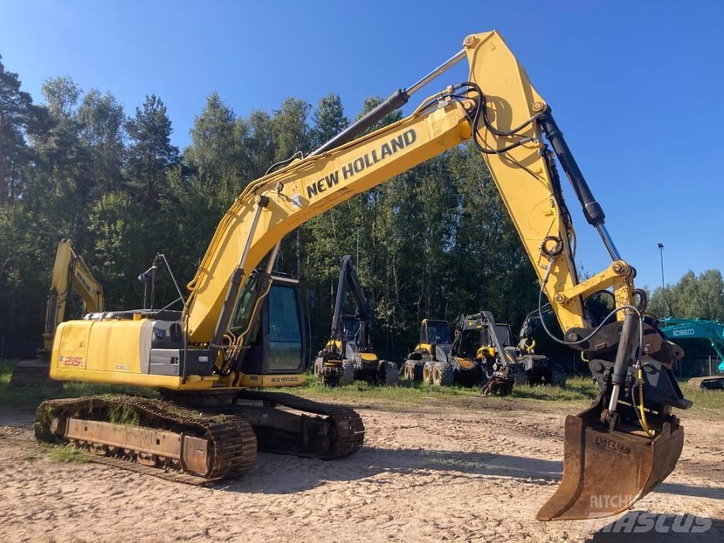New Holland E 215 C Kāpurķēžu ekskavatori