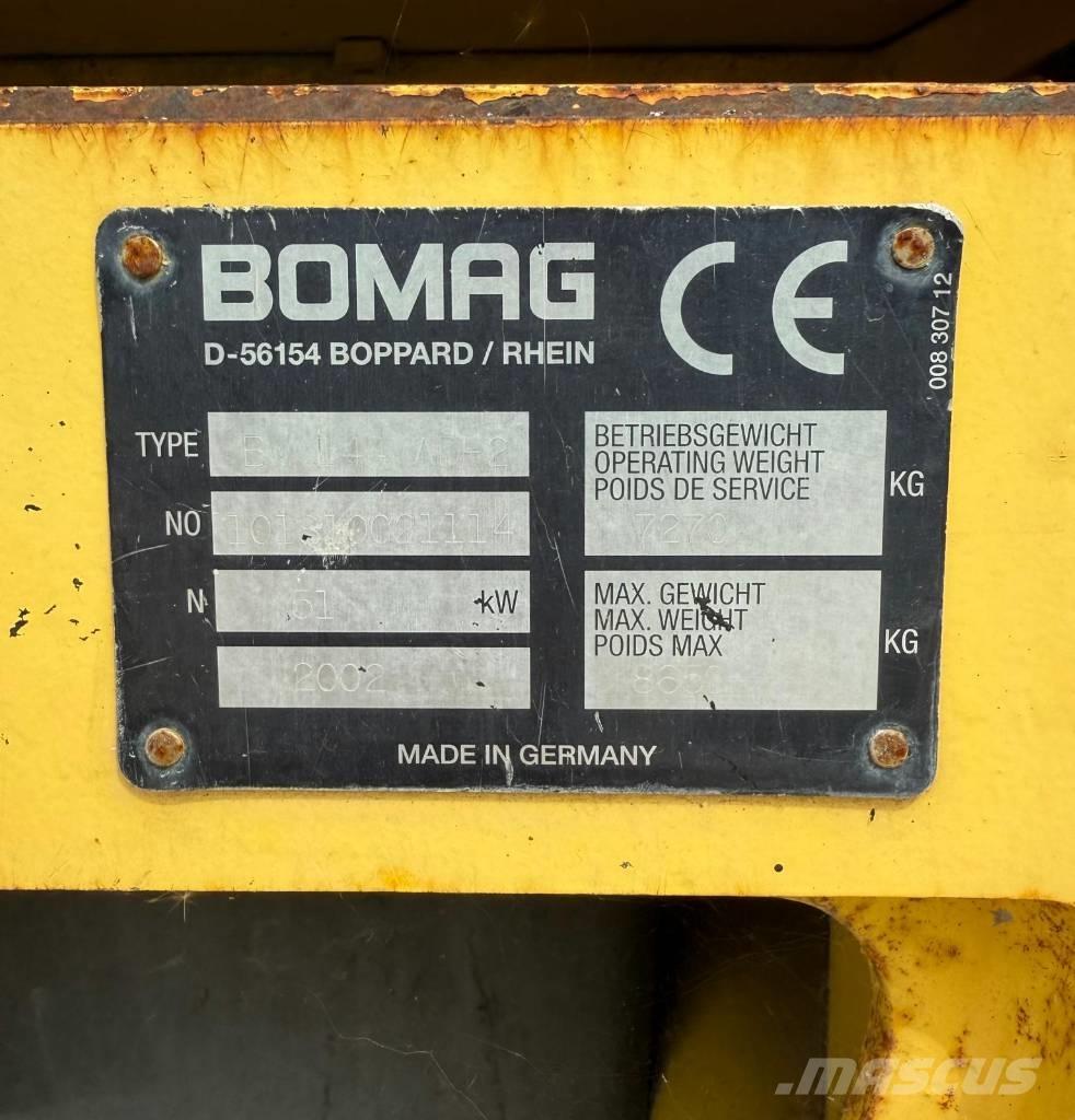 Bomag BW 144 AD-2 Divvalču grunts veltņi