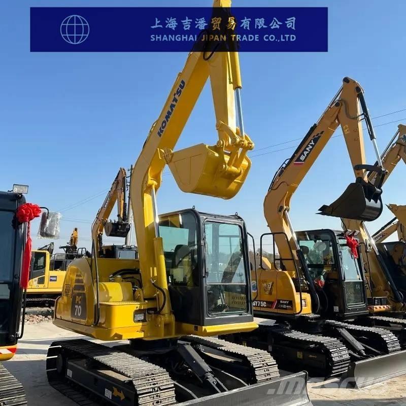 Komatsu PC 70-8 Kāpurķēžu ekskavatori