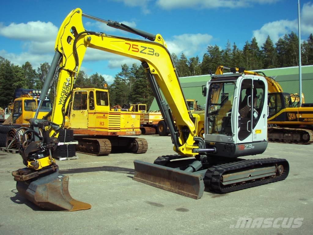 Wacker Neuson 75 Z3 Vidēja lieluma ekskavatori 7 t - 12 t