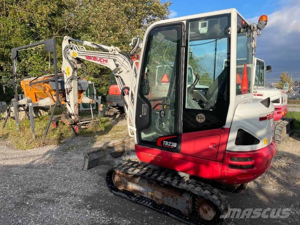Takeuchi TB 230 Mini ekskavatori < 7 t