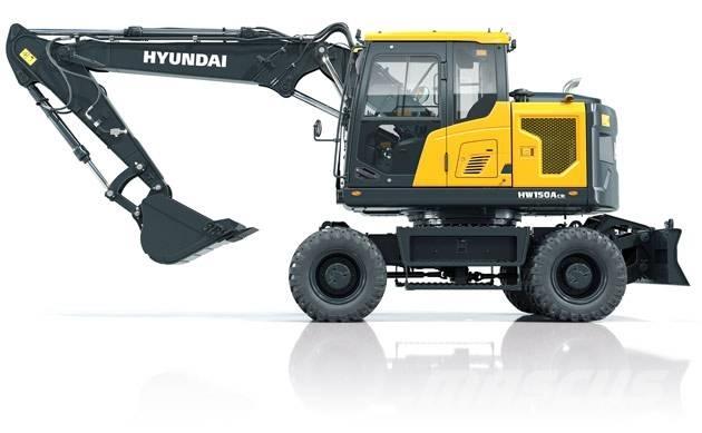 Hyundai HW 150 ACR Ekskavatori uz riteņiem