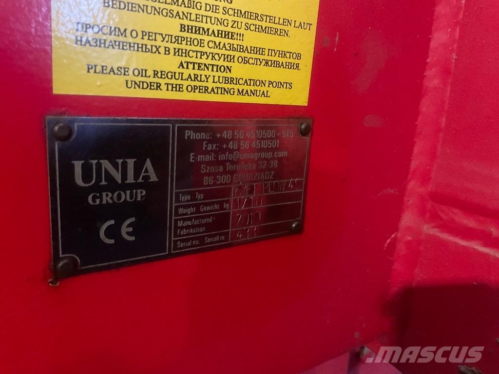 Unia Kret plov Piekabināmie arkli