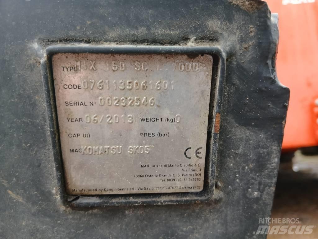 Komatsu SK 05 J Lietoti riteņu kompaktiekrāvēji
