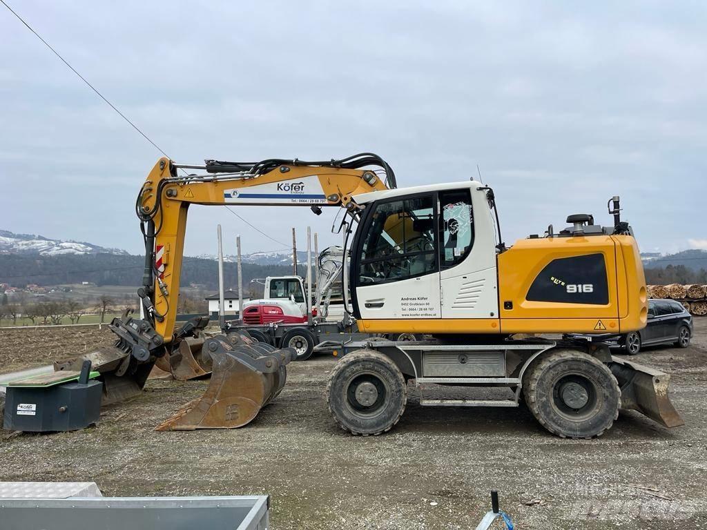 Liebherr A 916 Ekskavatori uz riteņiem