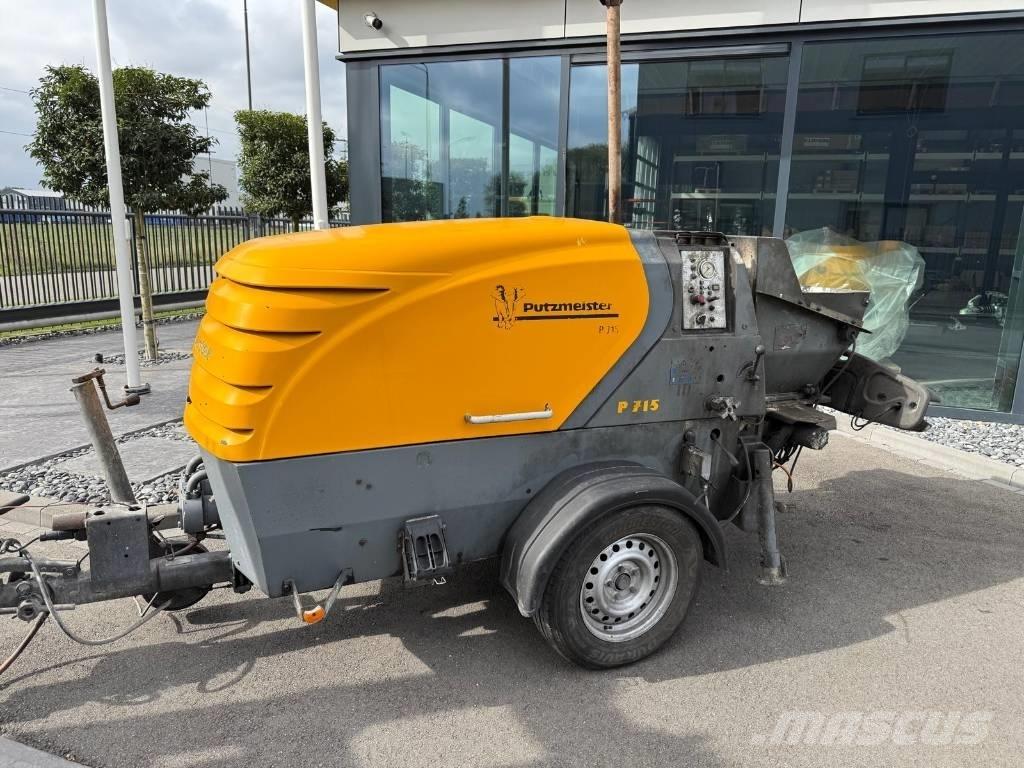 Putzmeister P 715 TD Kravas mašīna- betona sūknis