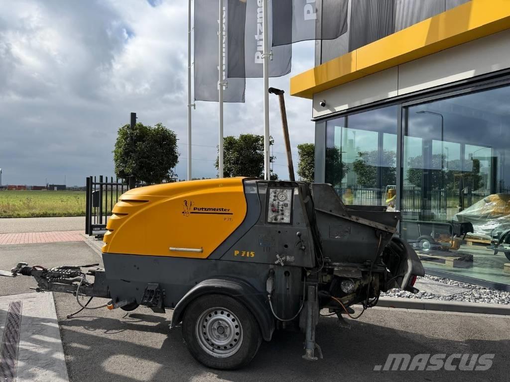 Putzmeister P 715 TD Kravas mašīna- betona sūknis