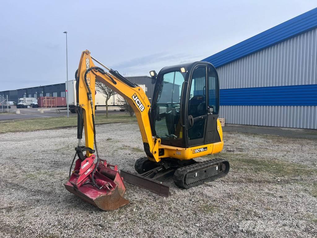 JCB 8018 Mini ekskavatori < 7 t