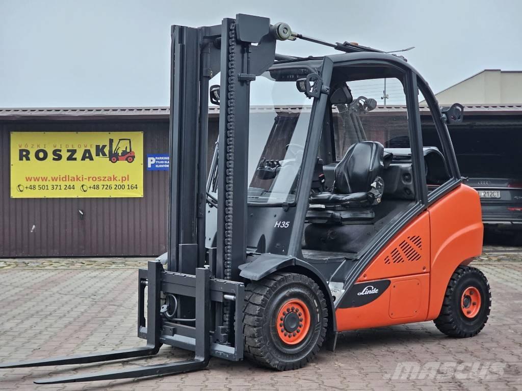 Linde H35T-02 LPG tehnika