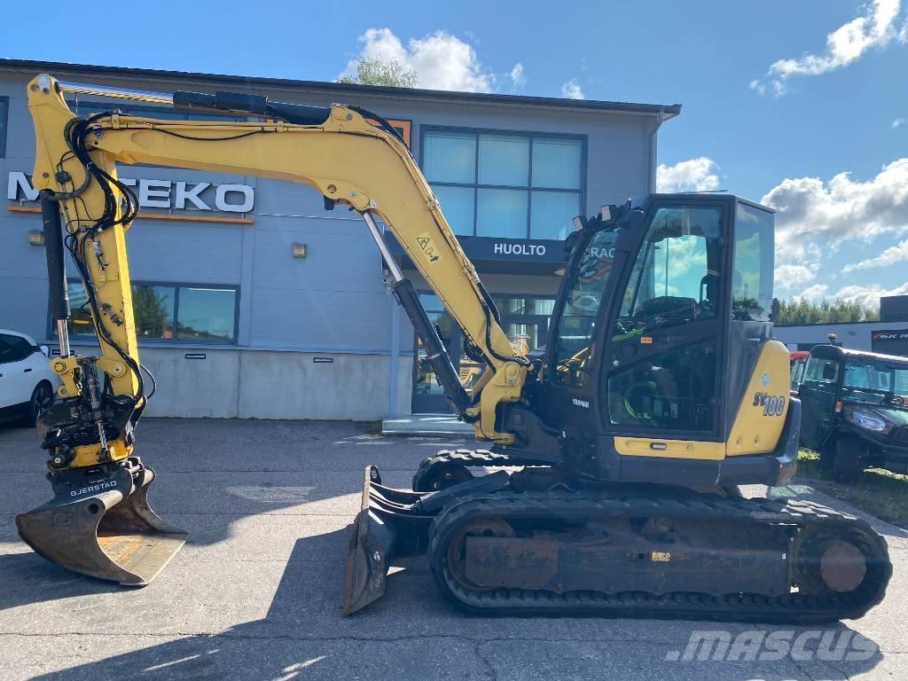 Yanmar SV100-2A Vidēja lieluma ekskavatori 7 t - 12 t