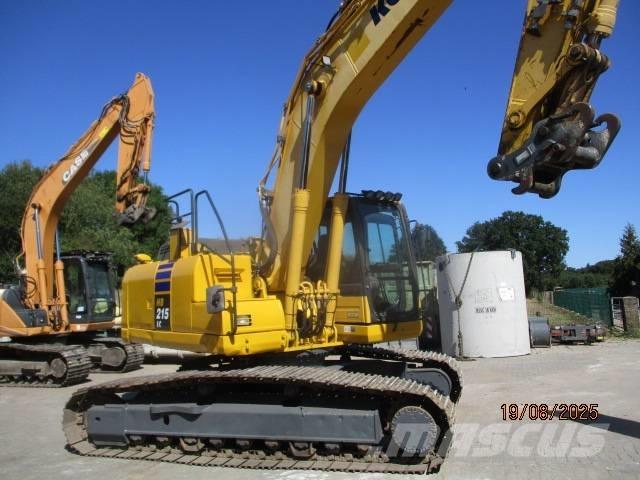 Komatsu HR 215 Kāpurķēžu ekskavatori