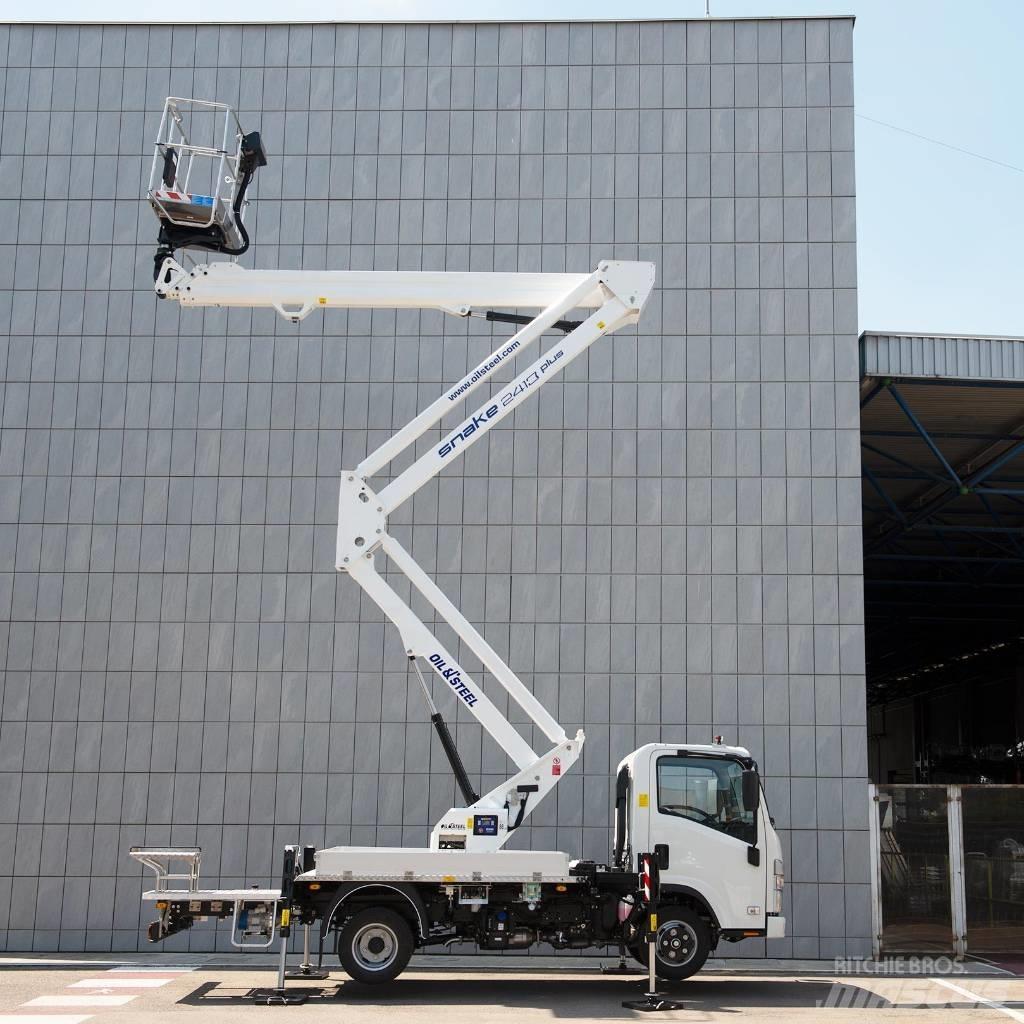 Oil & Steel Snake 2413 Pacēlāji uz automašīnas bāzes