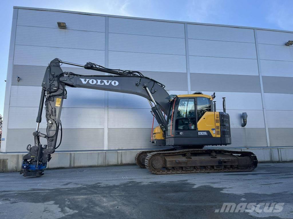 Volvo ECR235EL Kāpurķēžu ekskavatori
