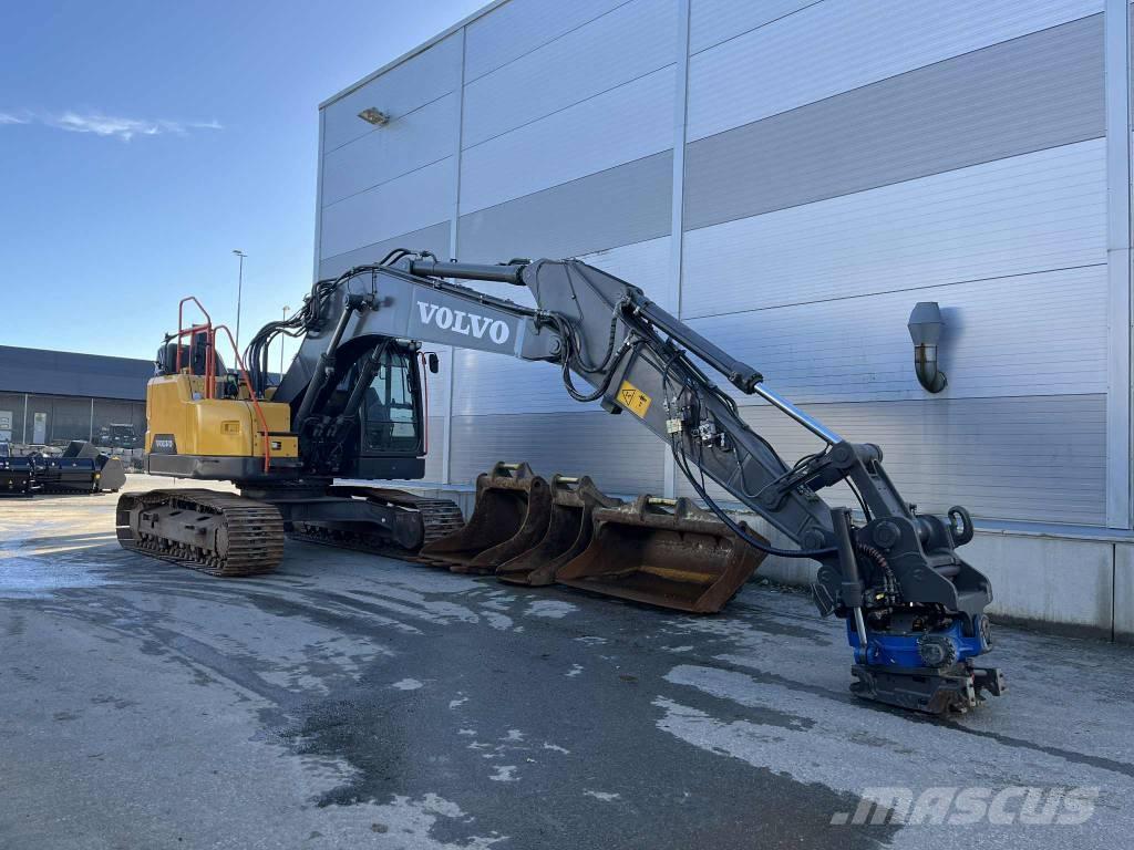 Volvo ECR235EL Kāpurķēžu ekskavatori