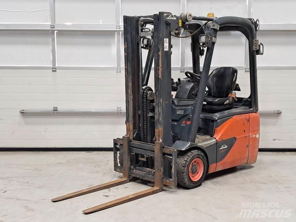 Linde E16C-03 Elektriskie iekrāvēji