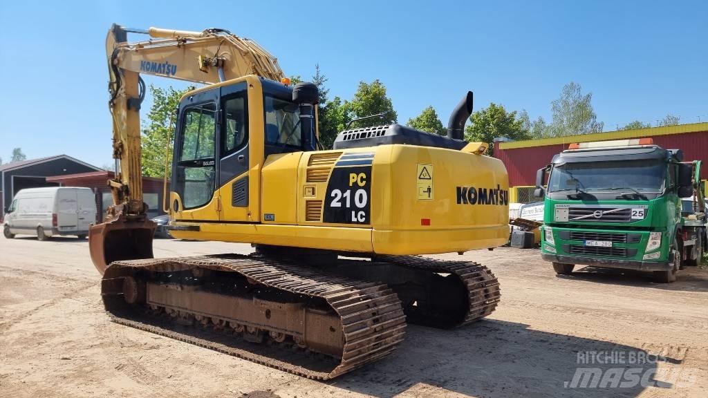 Komatsu PC 210 LC-8 Kāpurķēžu ekskavatori