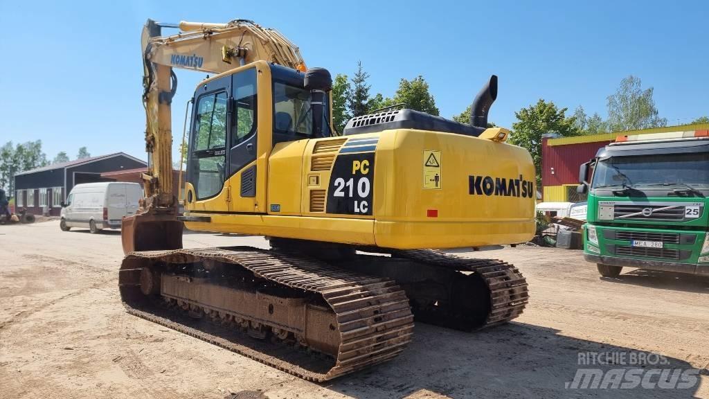 Komatsu PC 210 LC-8 Kāpurķēžu ekskavatori