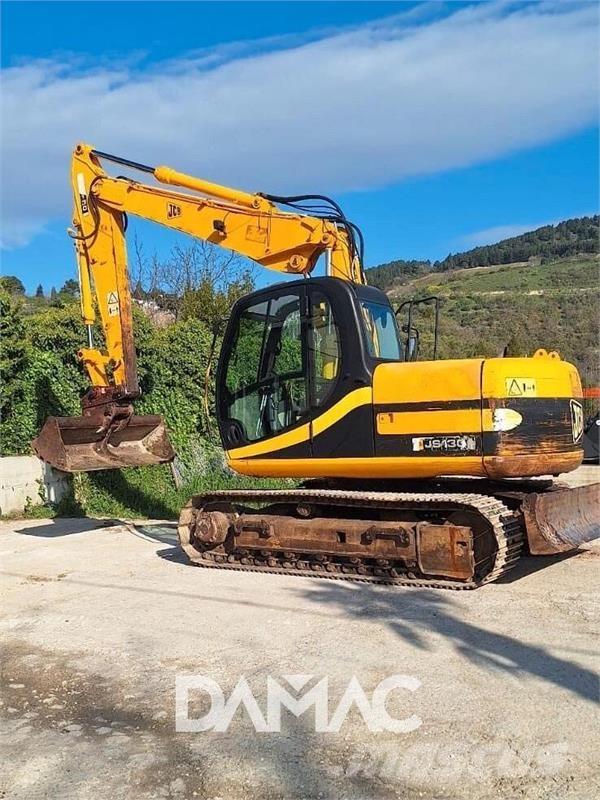 JCB JS130 Kāpurķēžu ekskavatori