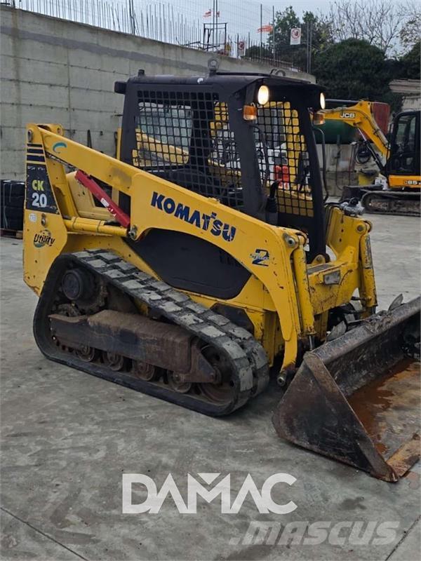 Komatsu CK20 Lietoti riteņu kompaktiekrāvēji