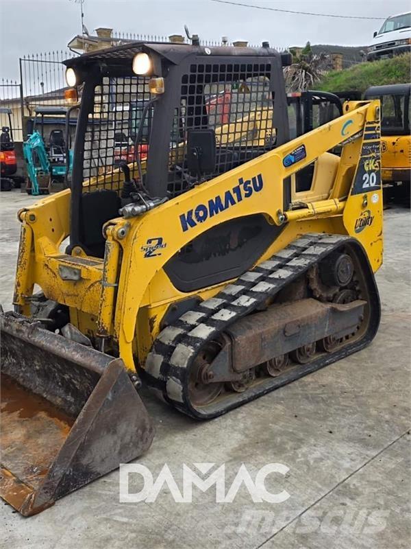 Komatsu CK20 Lietoti riteņu kompaktiekrāvēji