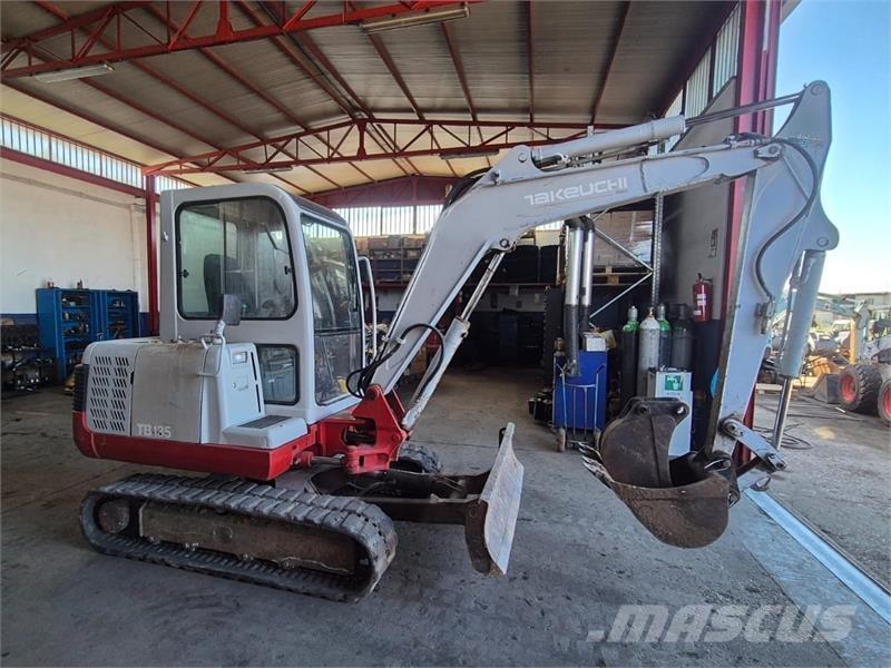 Takeuchi TB135 Mini ekskavatori < 7 t