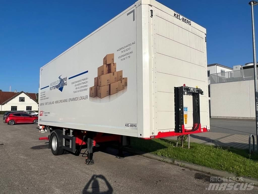 Kel-Berg 7,5m Noslēgtās piekabes