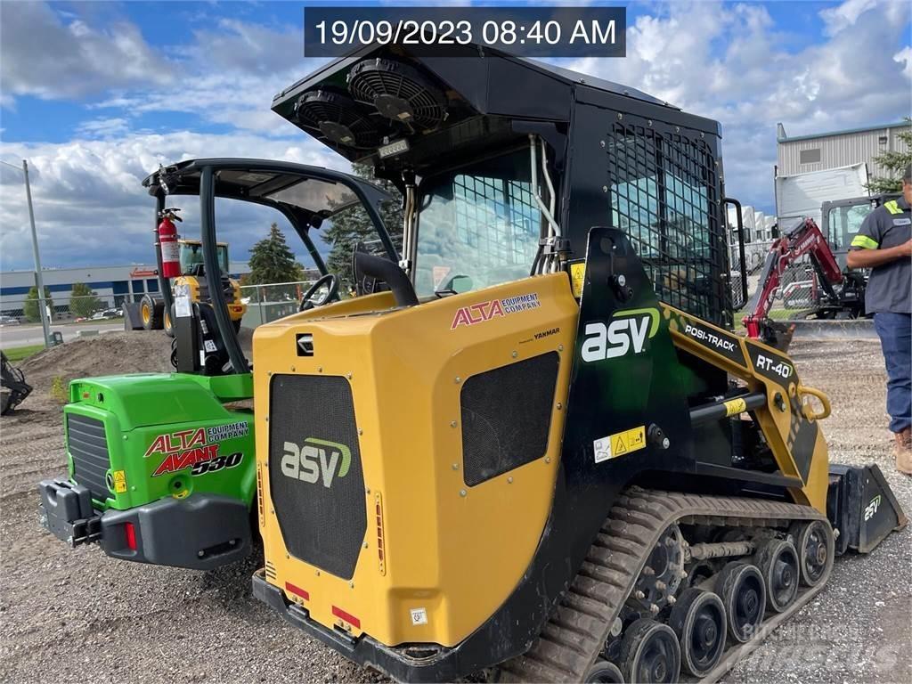 ASV POSI-TRACK RT40 Lietoti riteņu kompaktiekrāvēji