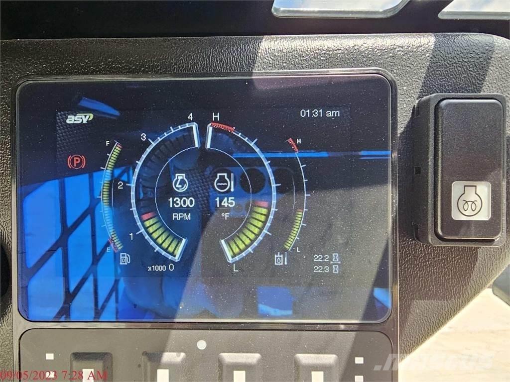ASV POSI-TRACK RT50 Lietoti riteņu kompaktiekrāvēji