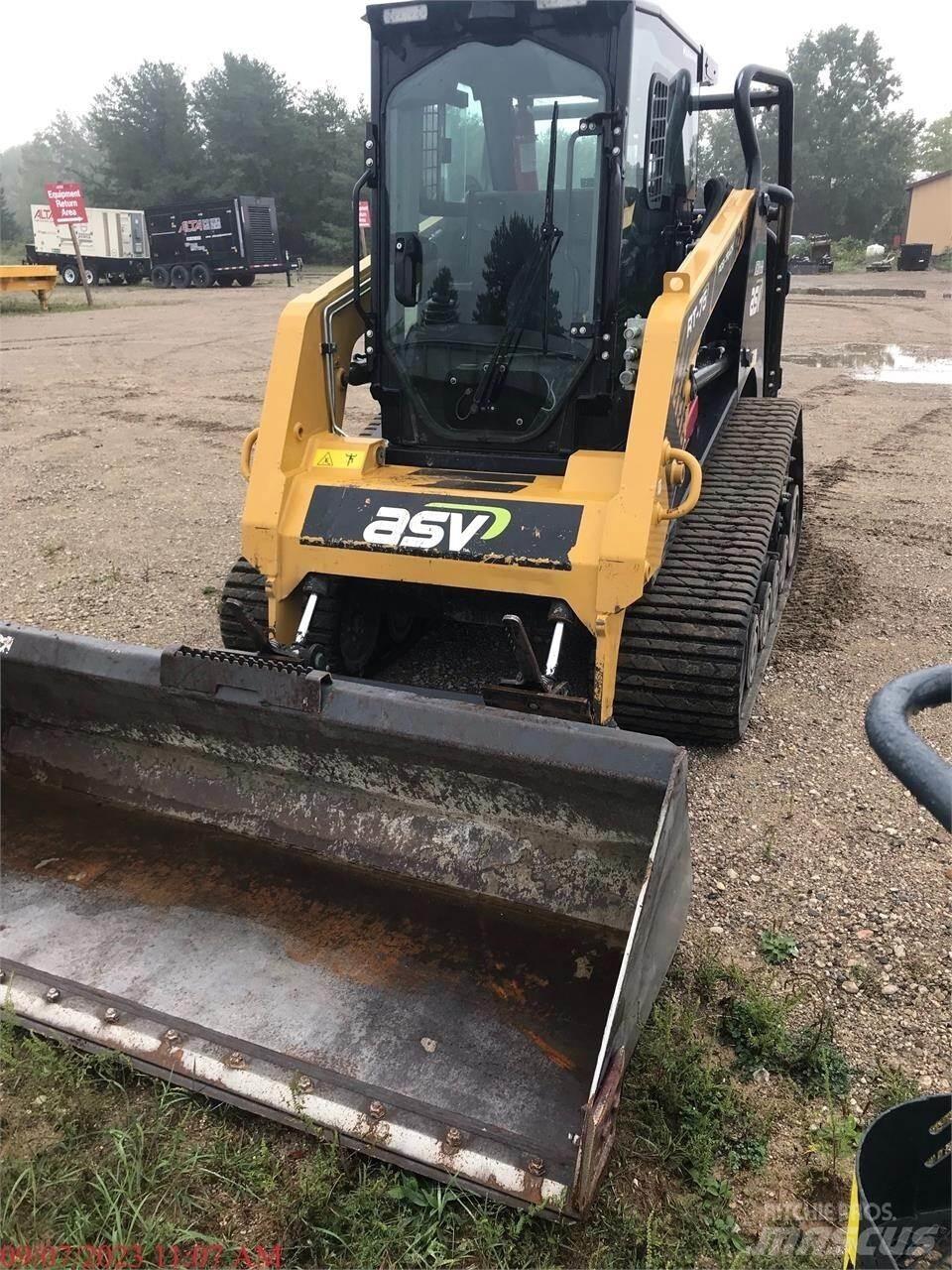 ASV POSI-TRACK RT75 Lietoti riteņu kompaktiekrāvēji