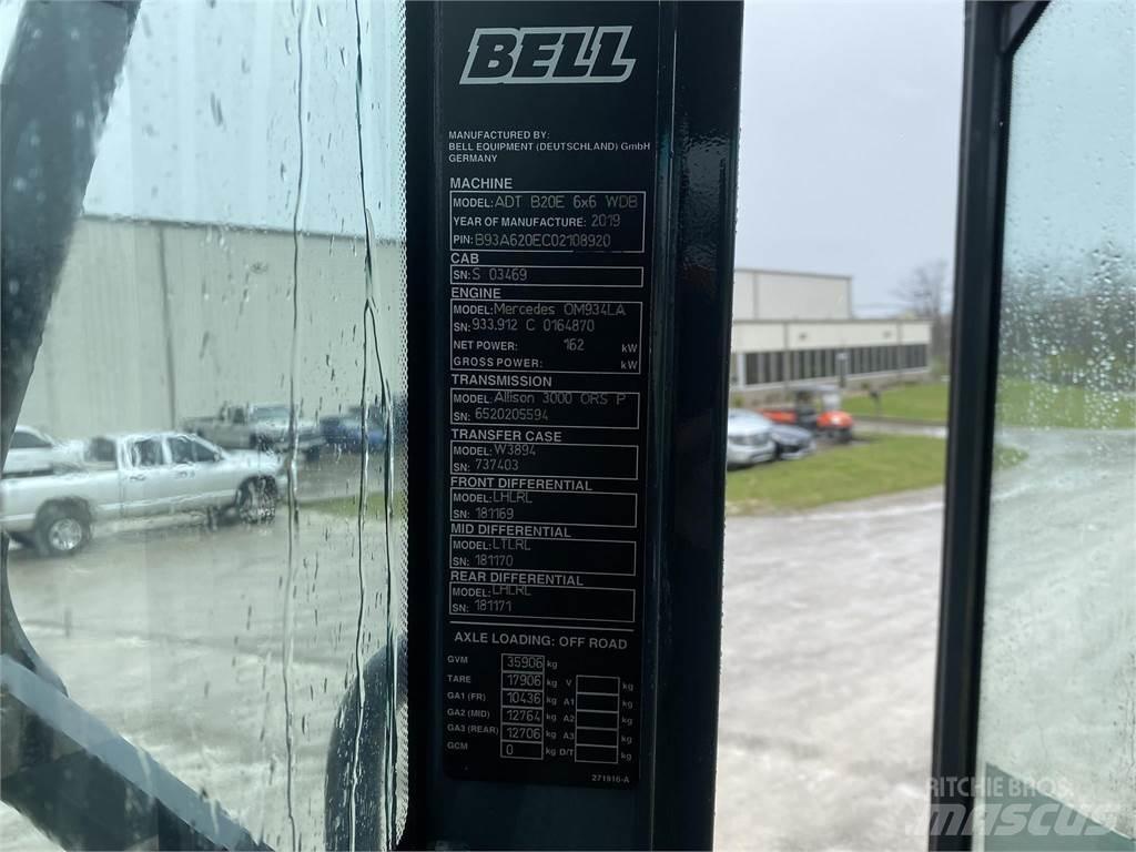 Bell B20E Artikulētie pašizgāzēji